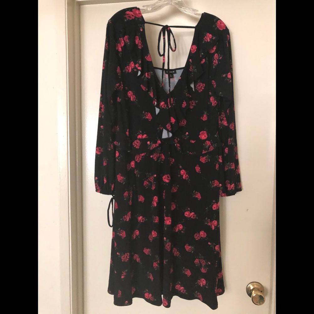 Torrid Rose Dress, Size 0